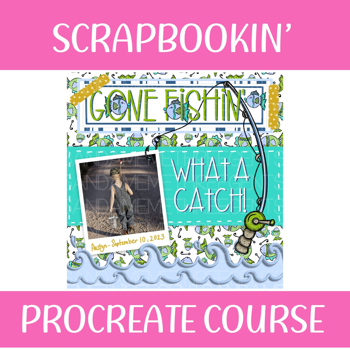 SCRAPBOOK PROCREATE COURSE