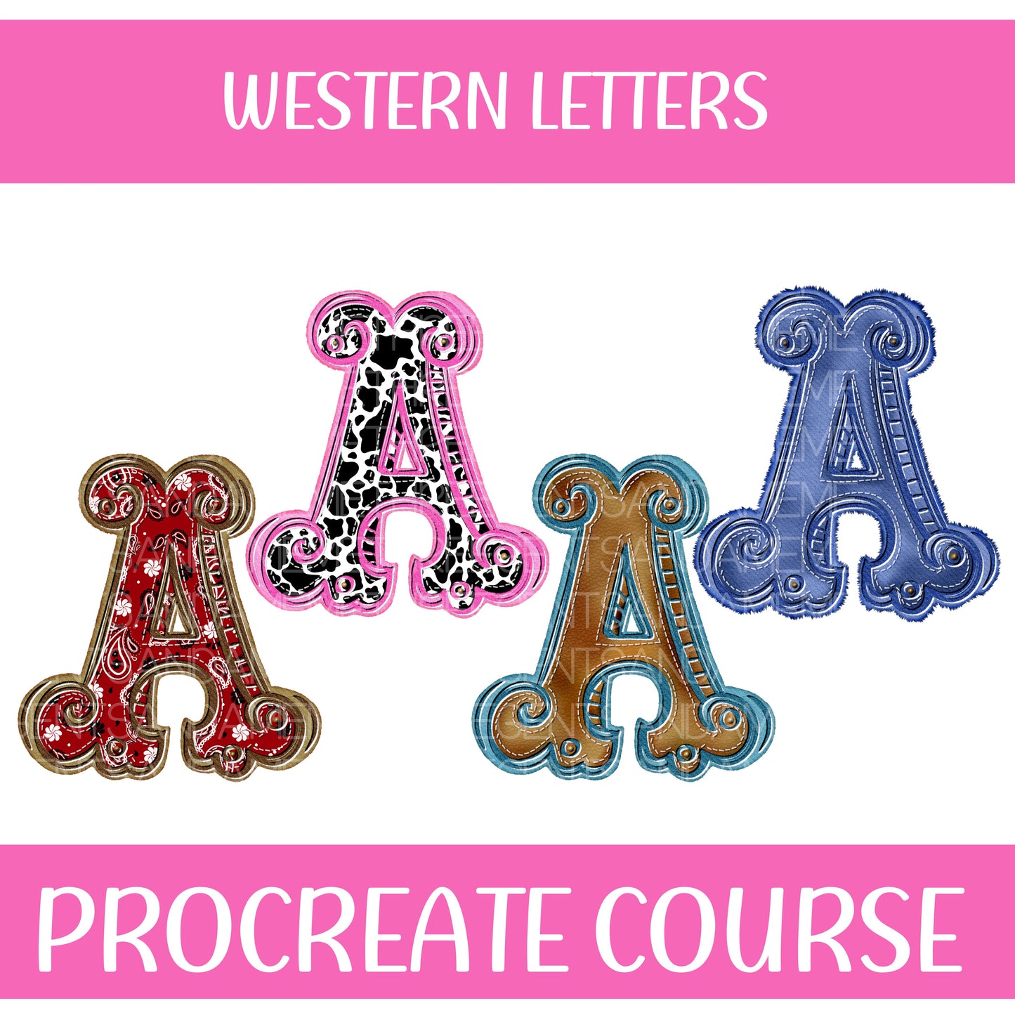 WESTERN LETTERS PROCREATE COURSE