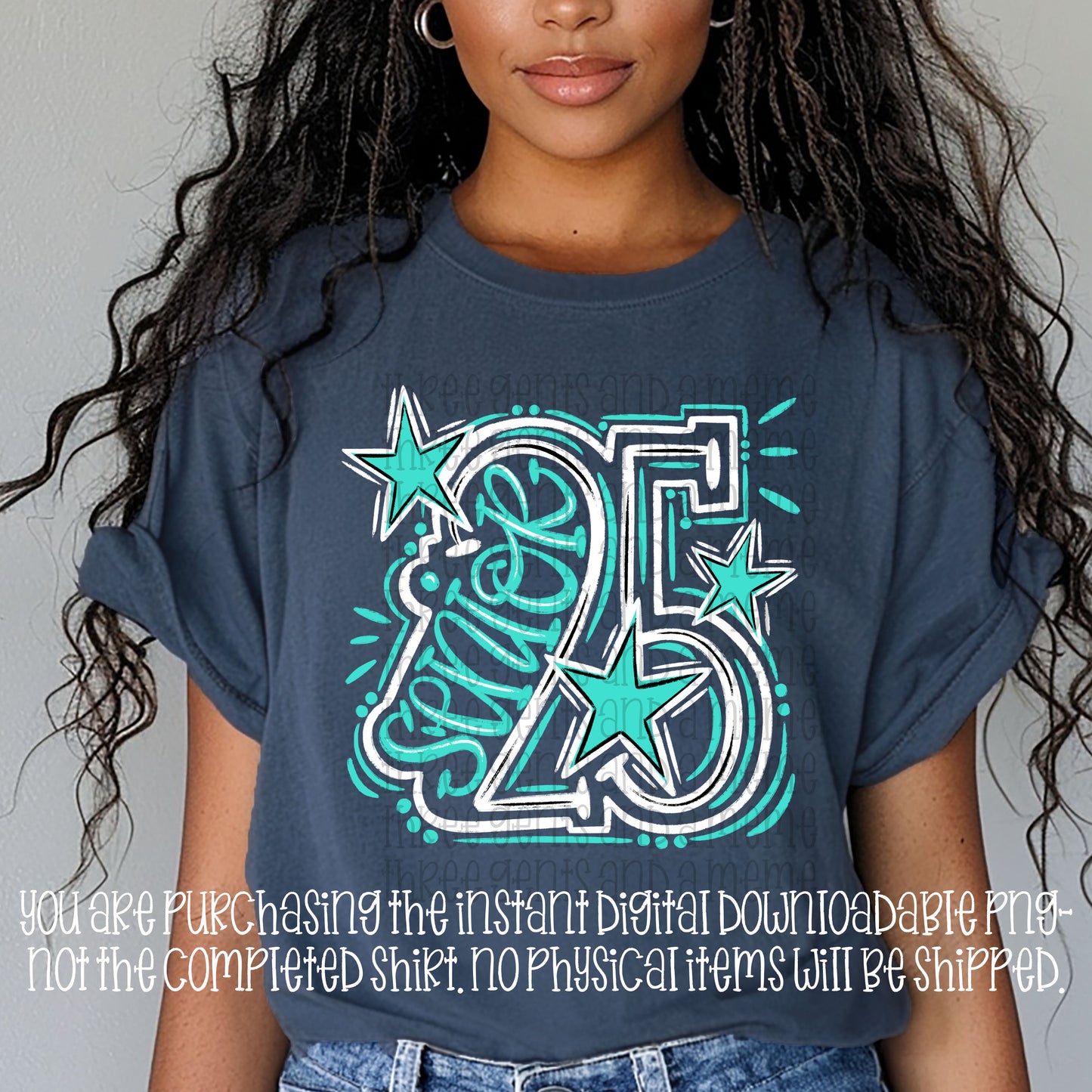 SENIOR 25 COMPLETED PNG DESIGN (WHITE OUTLINE)