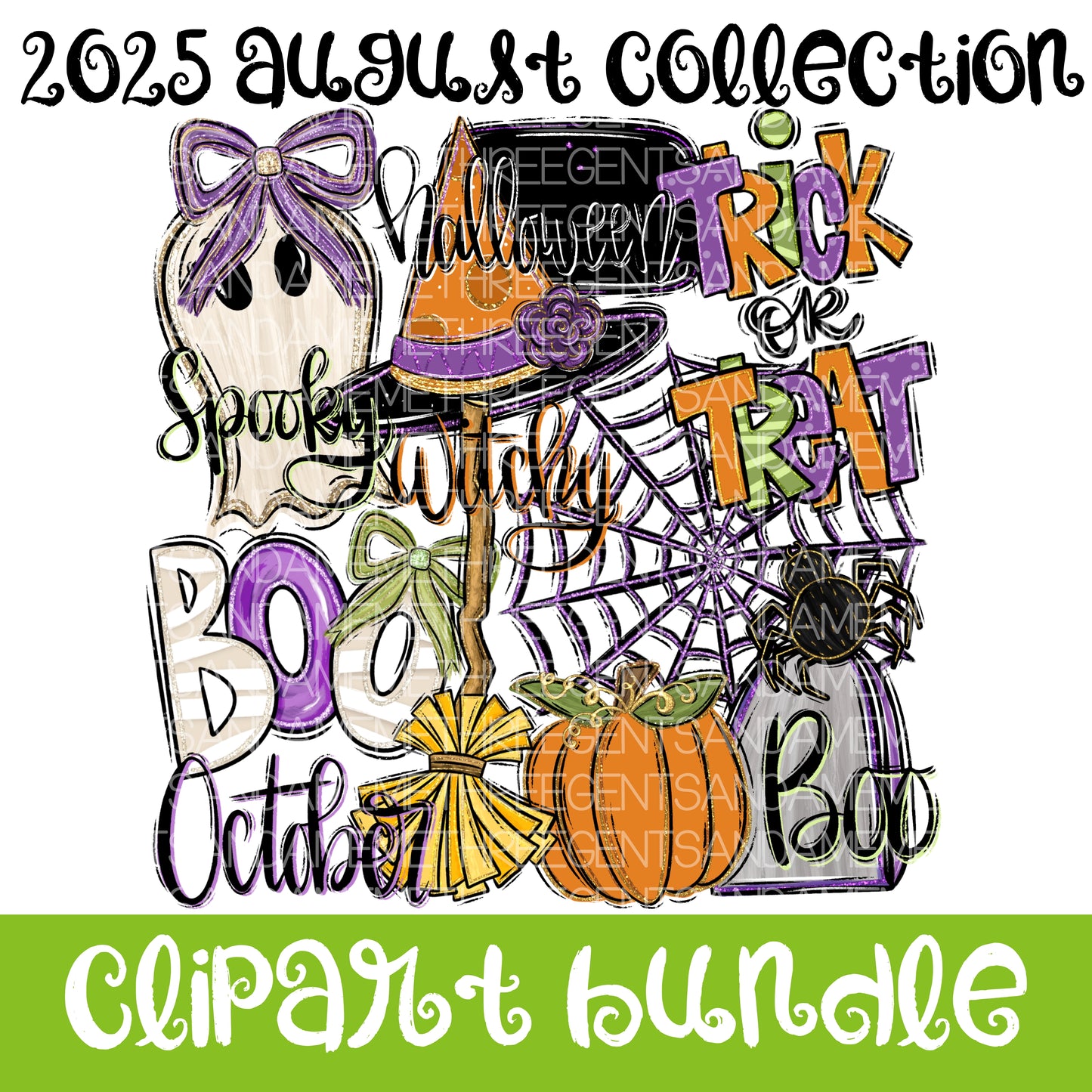 2025 AUGUST CLIPART COLLECTION