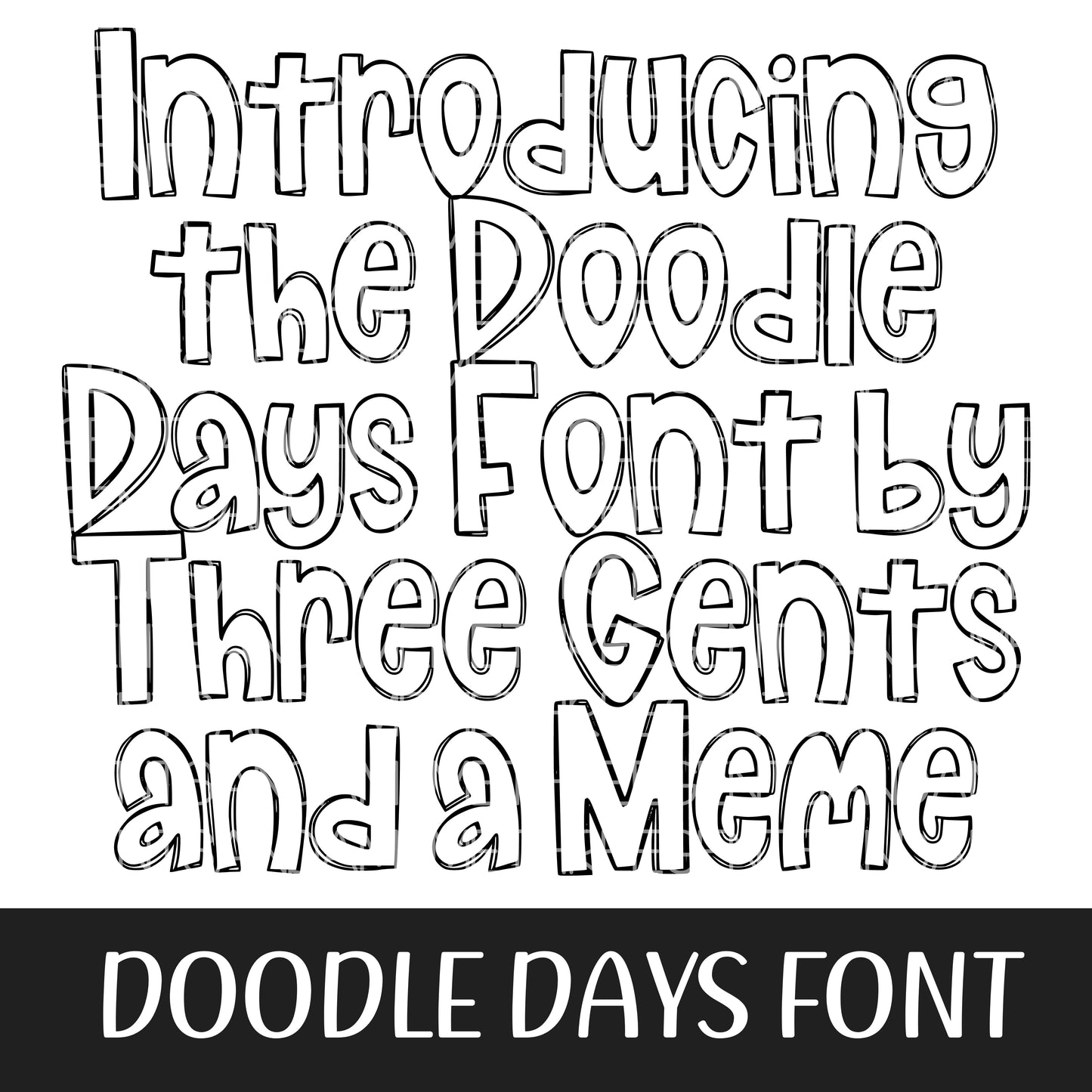 DOODLE DAYS FONT