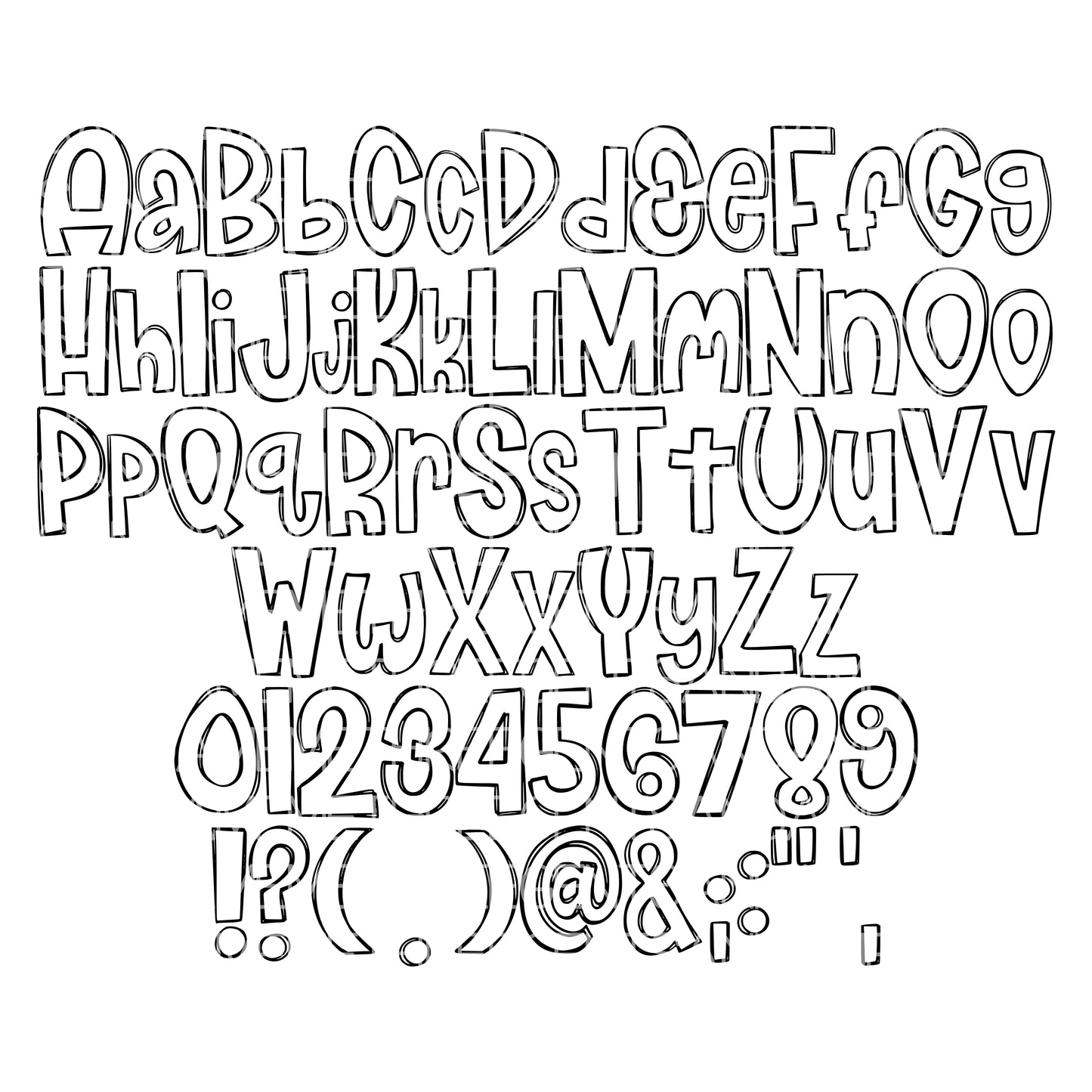 DOODLE DAYS FONT