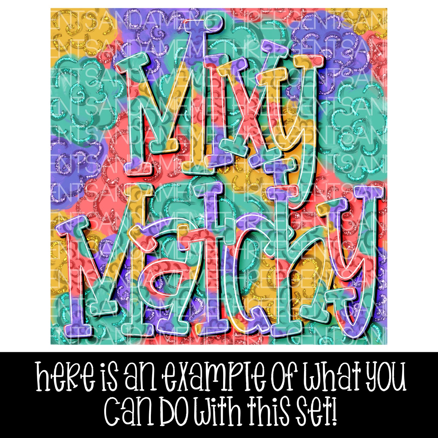 MIXY MATCHY ALPHA AND FILL LAYERS