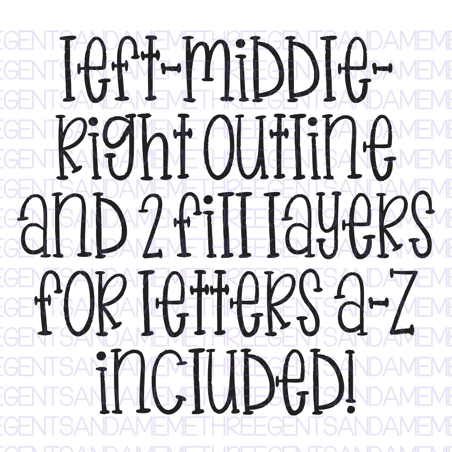 SEASHELL MONOGRAM ALPHA AND FILL LAYERS