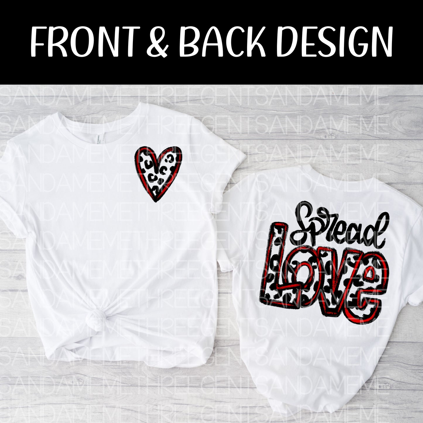 SPREAD LOVE PNG DESIGN
