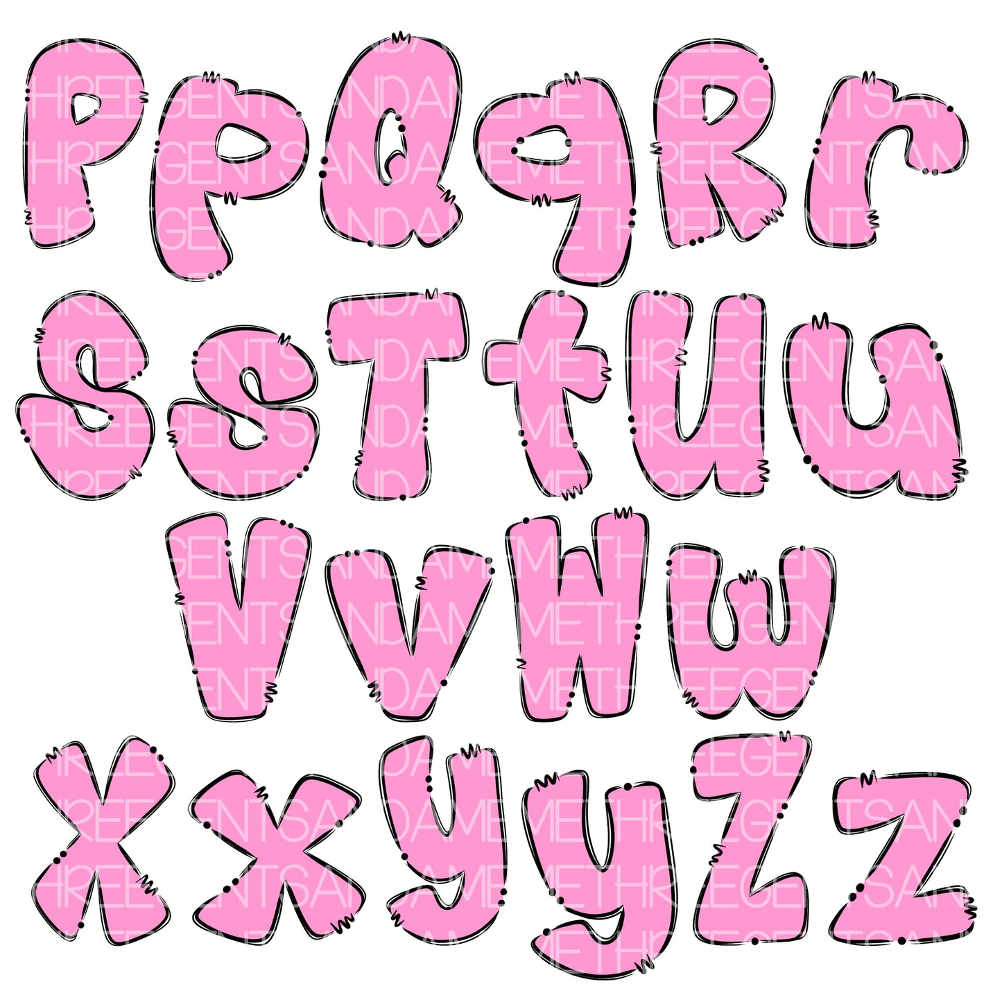 KEKE 2.O EXCLUSIVE ALPHA SET (OUTLINE AND FILL LAYERS)