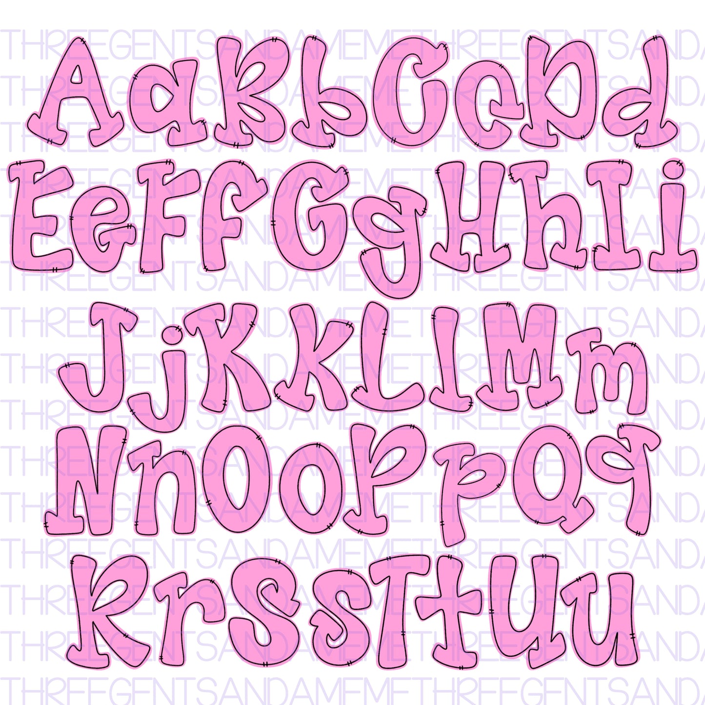 BOPPITY BIP EXCLUSIVE ALPHA OUTLINES AND FILLS