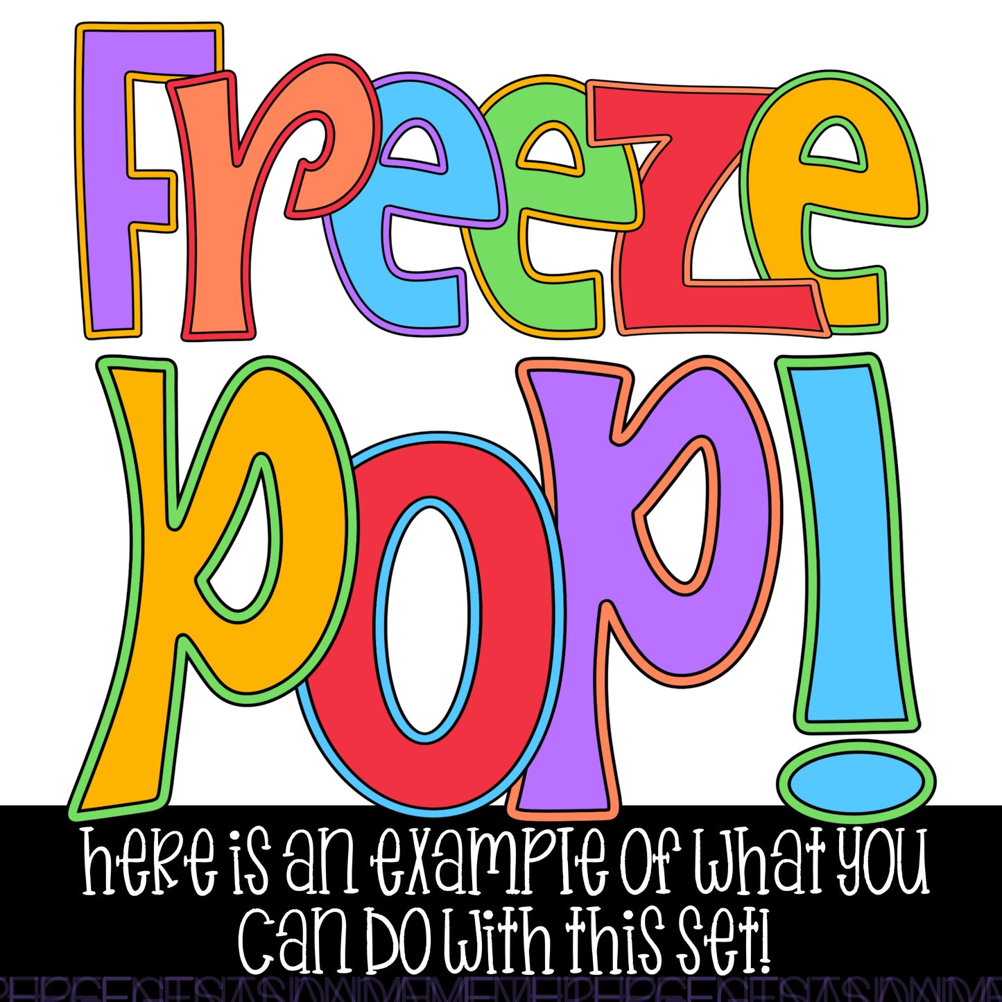 FREEZE POP EXCLUSIVE ALPHA SET (OUTLINE AND FILL LAYERS)