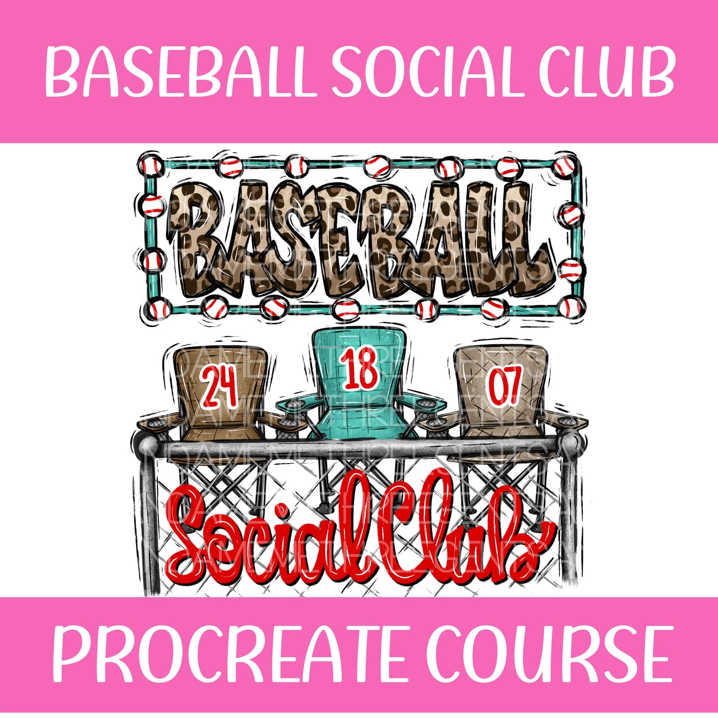 BASEBALL SOCIAL CLUB PROCREATE COURSE