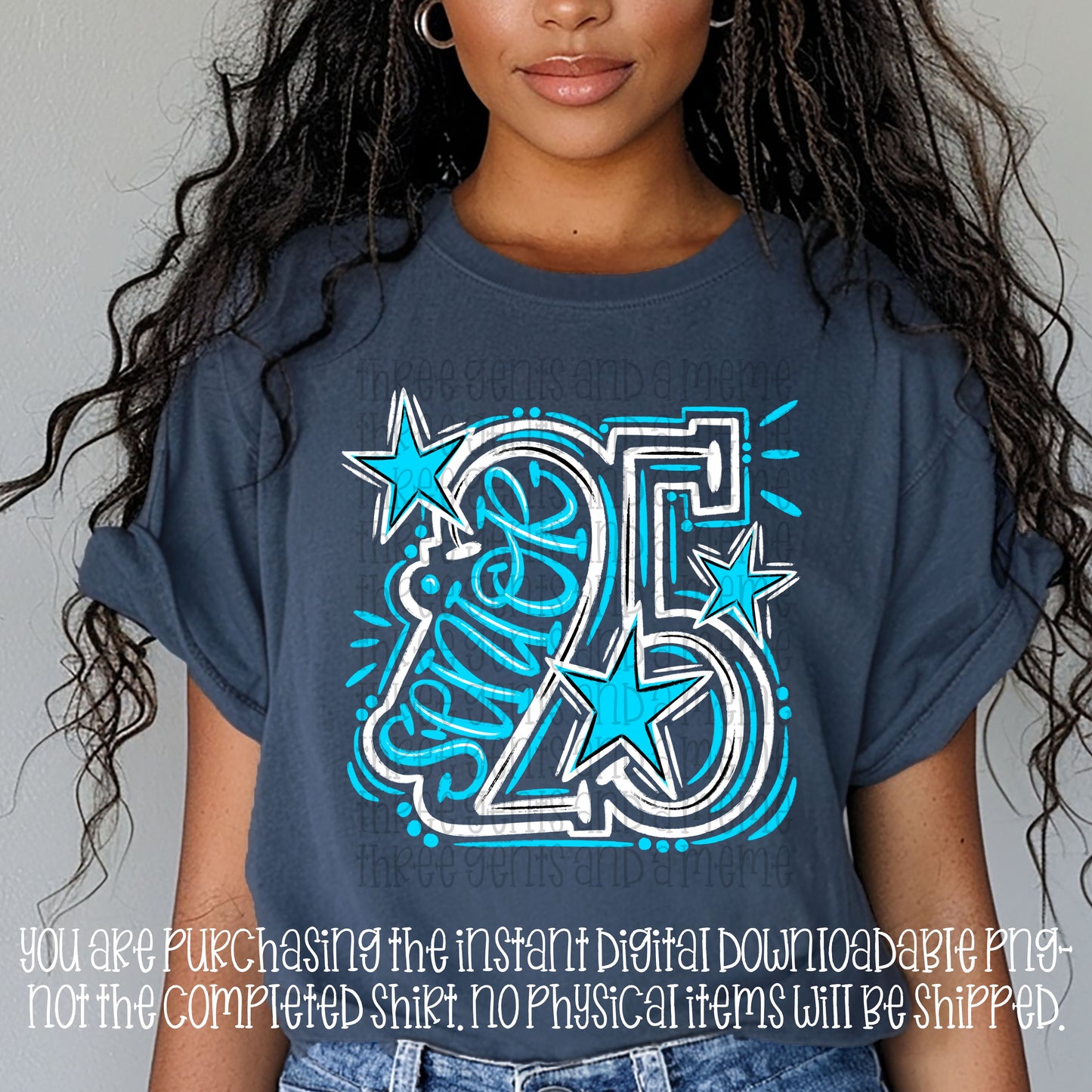 SENIOR 25 COMPLETED PNG DESIGN (WHITE OUTLINE)