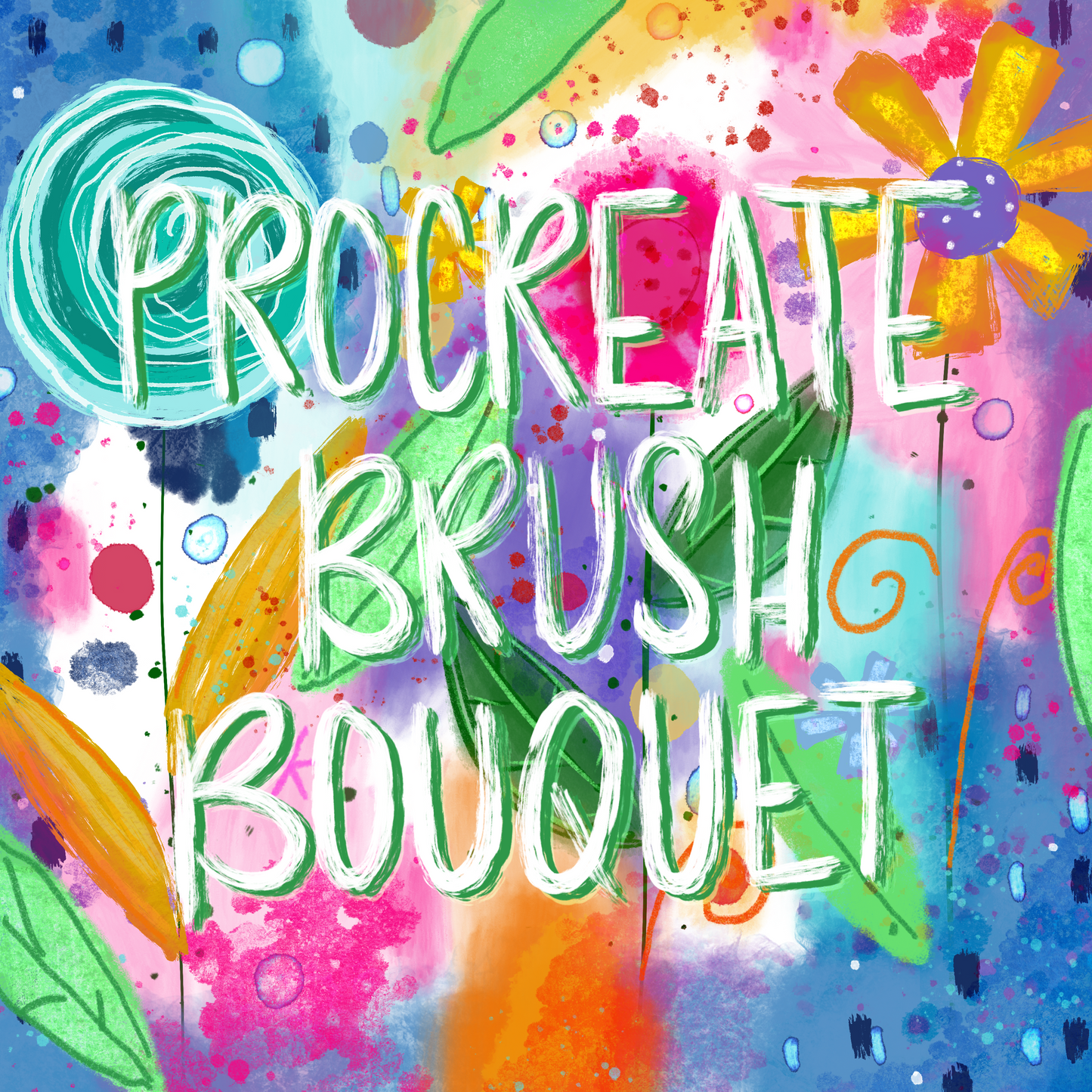BRUSH BOUQUET PROCREATE BRUSH SET