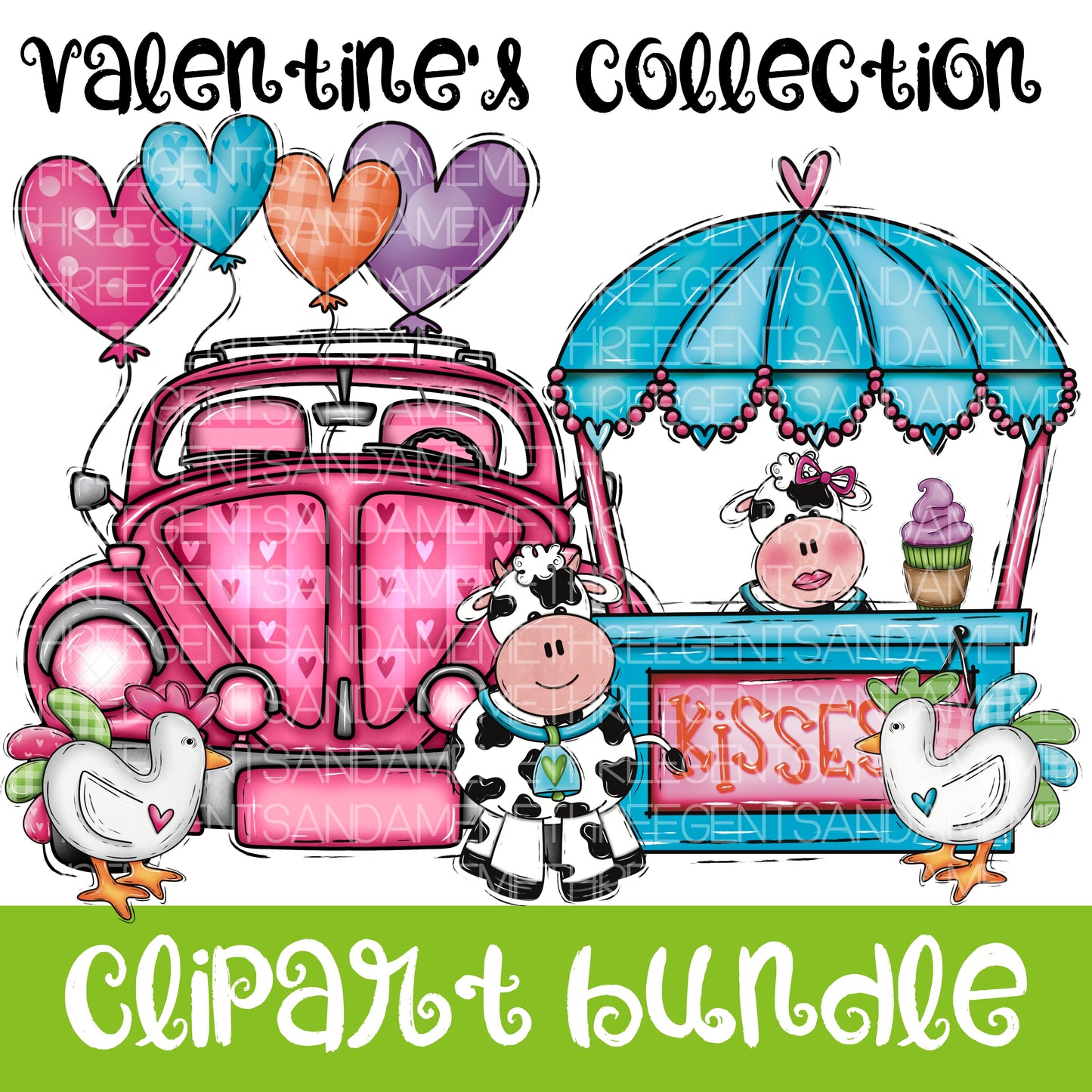 VALENTINE’S DAY CLIPART COLLECTION