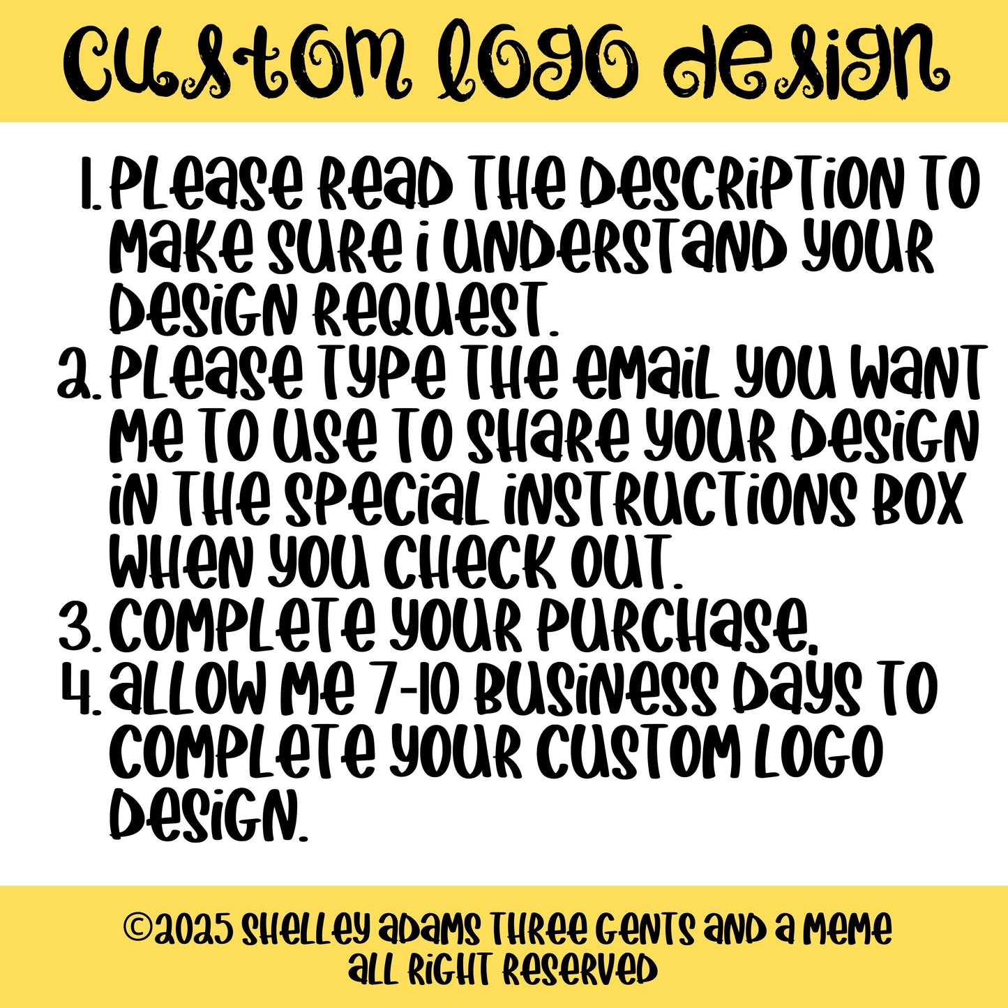 CUSTOM LOGO DESIGN