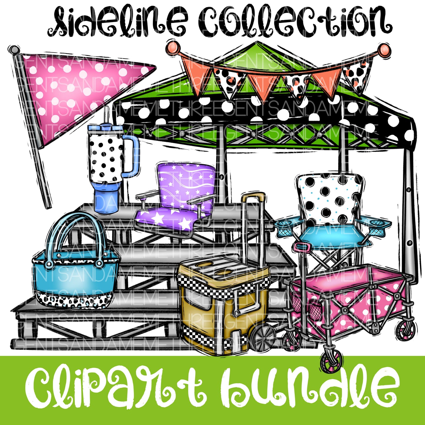 SIDELINE CLIPART COLLECTION