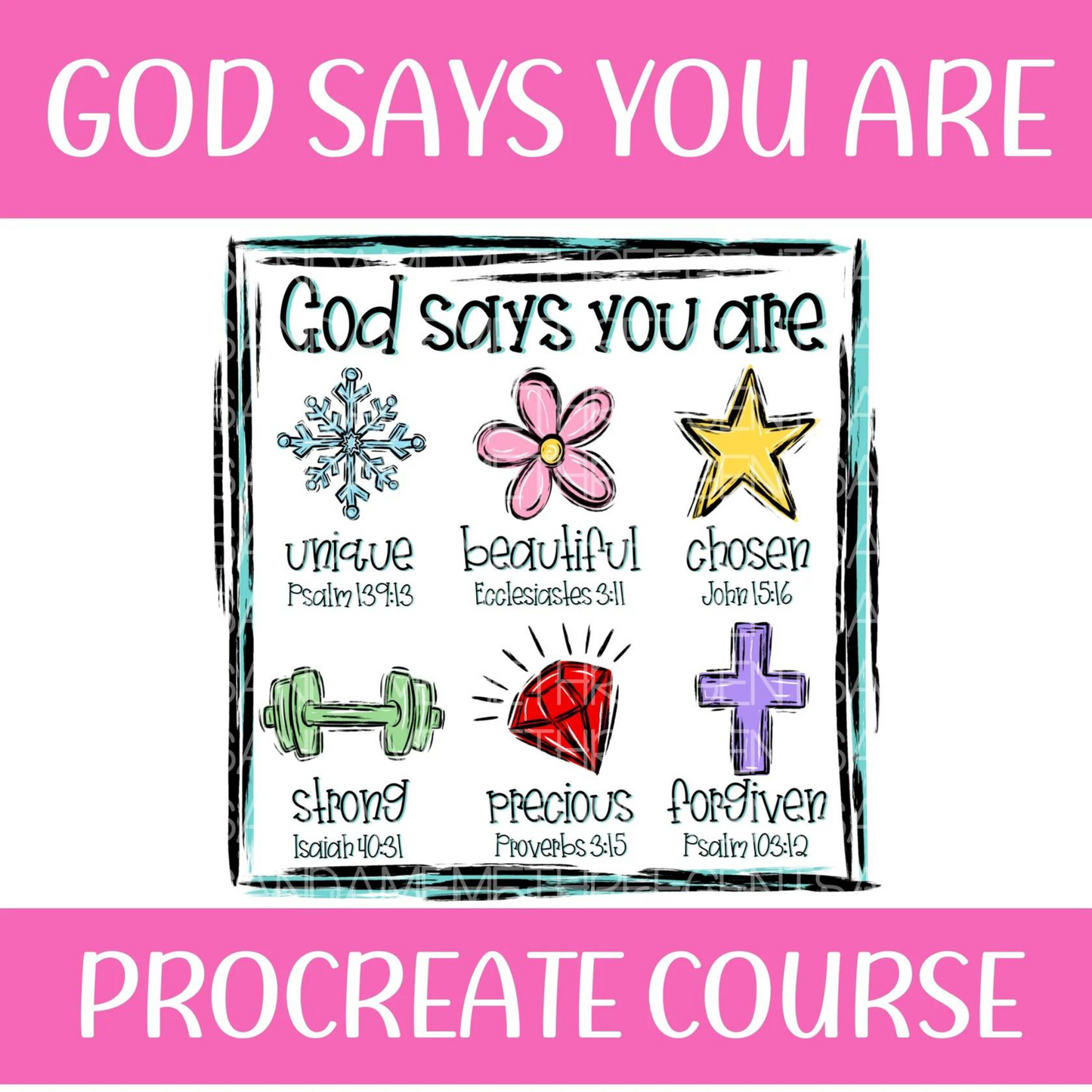 GOD SAYS YOU ARE PROCREATE COURSE