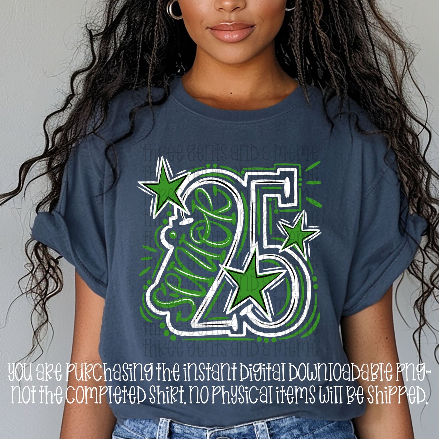 SENIOR 25 COMPLETED PNG DESIGN (WHITE OUTLINE)