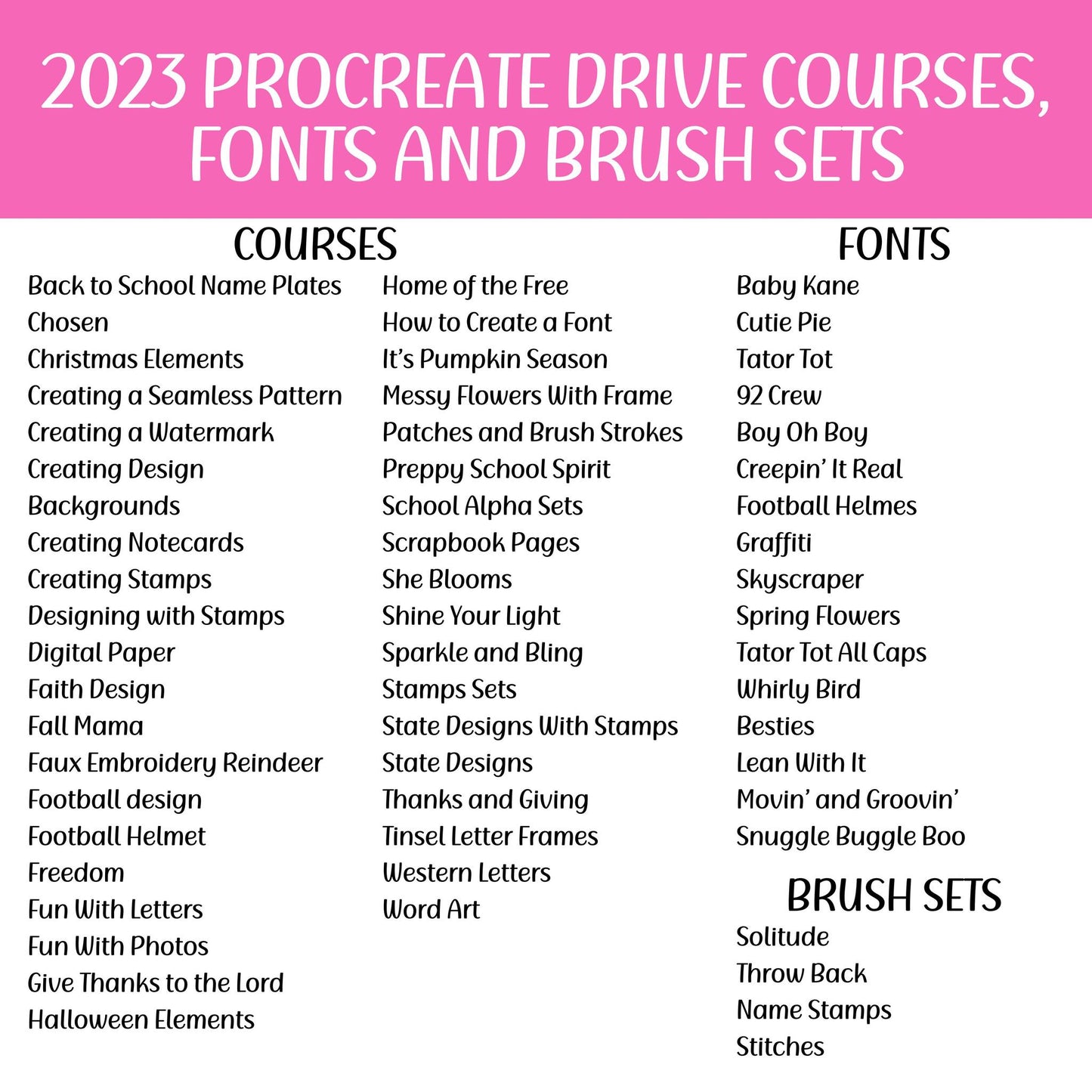 2023 PROCREATE ALL ACCESS DRIVE