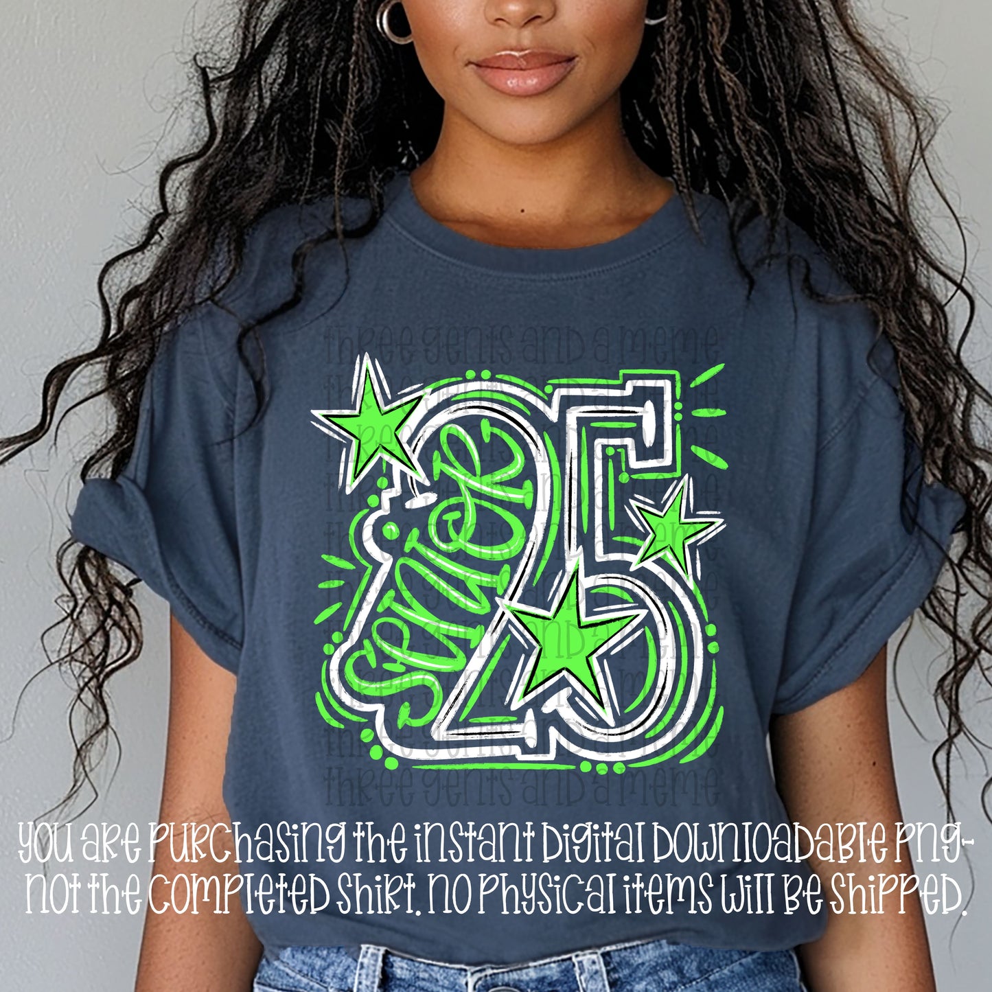 SENIOR 25 COMPLETED PNG DESIGN (WHITE OUTLINE)