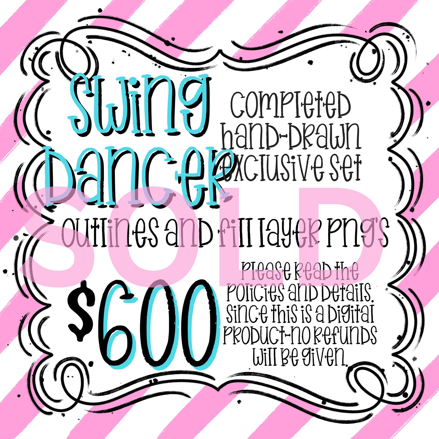 SWING DANCER EXCLUSIVE ALPHA SET (OUTLINES AND FILL LAYERS)
