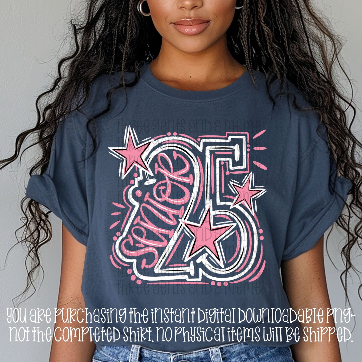 SENIOR 25 COMPLETED PNG DESIGN (WHITE OUTLINE)