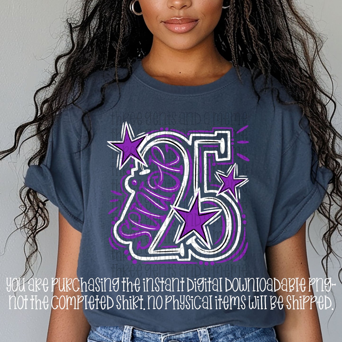 SENIOR 25 COMPLETED PNG DESIGN (WHITE OUTLINE)