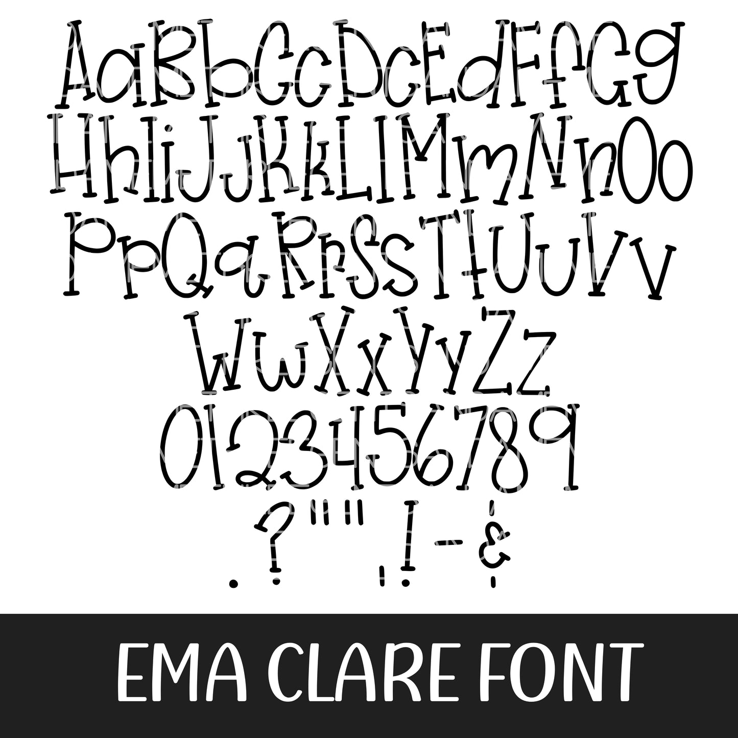 EMA CLARE FONT