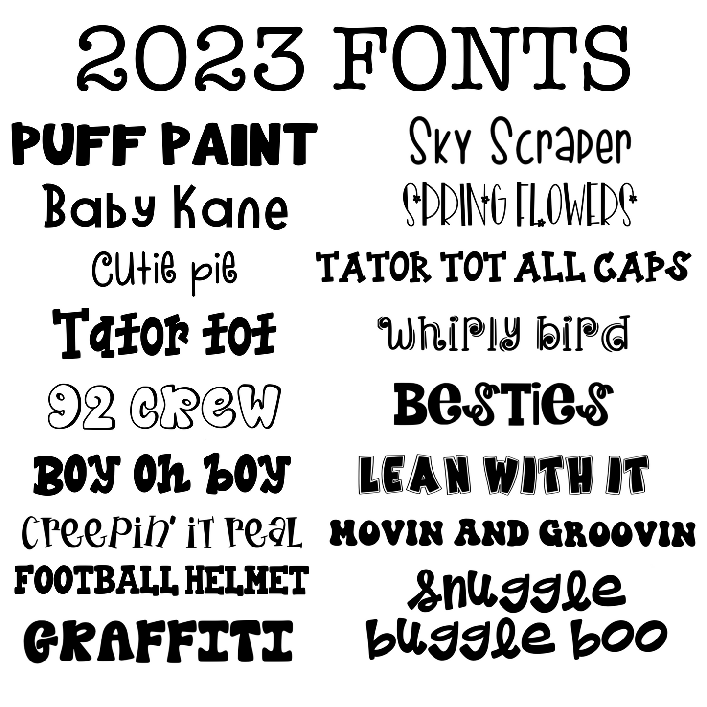 2023 FONT DRIVE