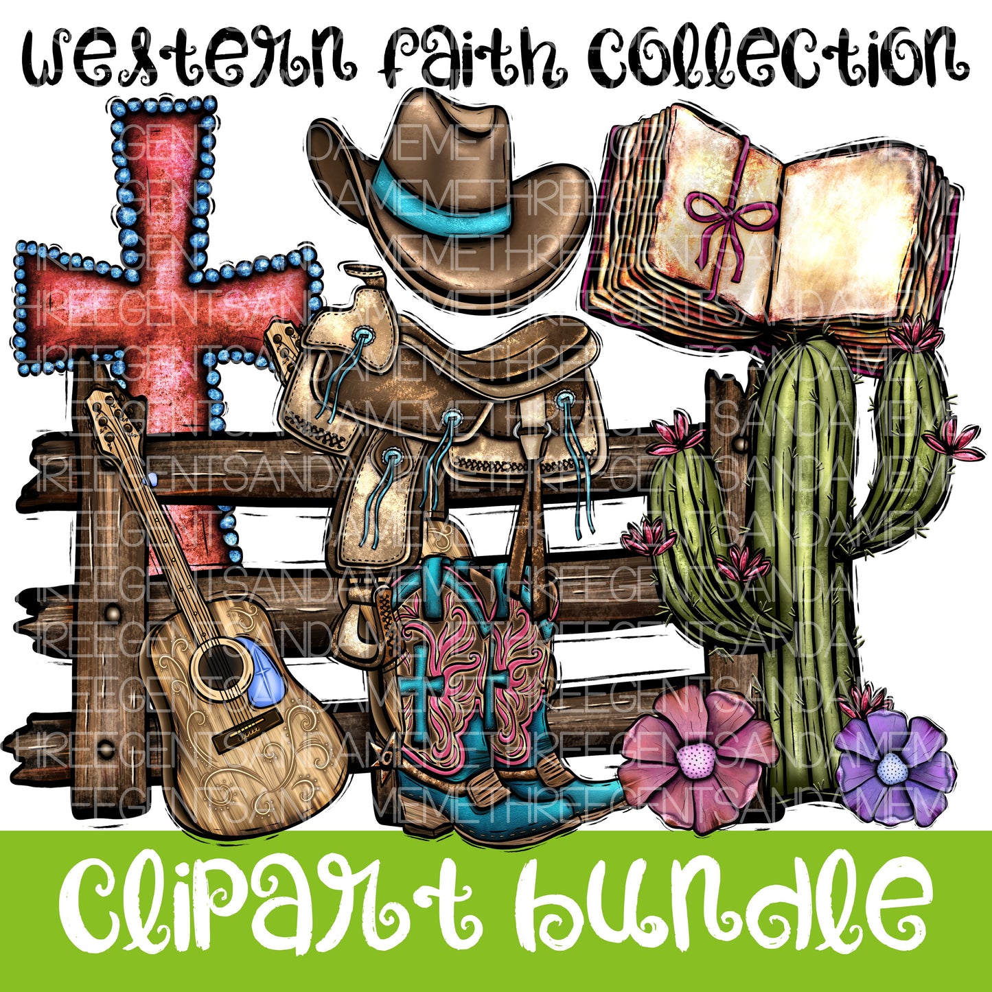 WESTERN FAITH CLIPART COLLECTION