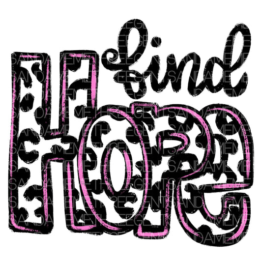 FIND HOPE PNG DESIGN