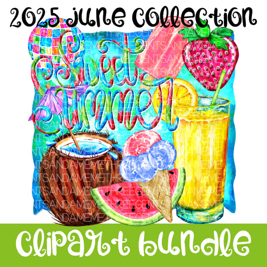 2025 JUNE CLIPART COLLECTION