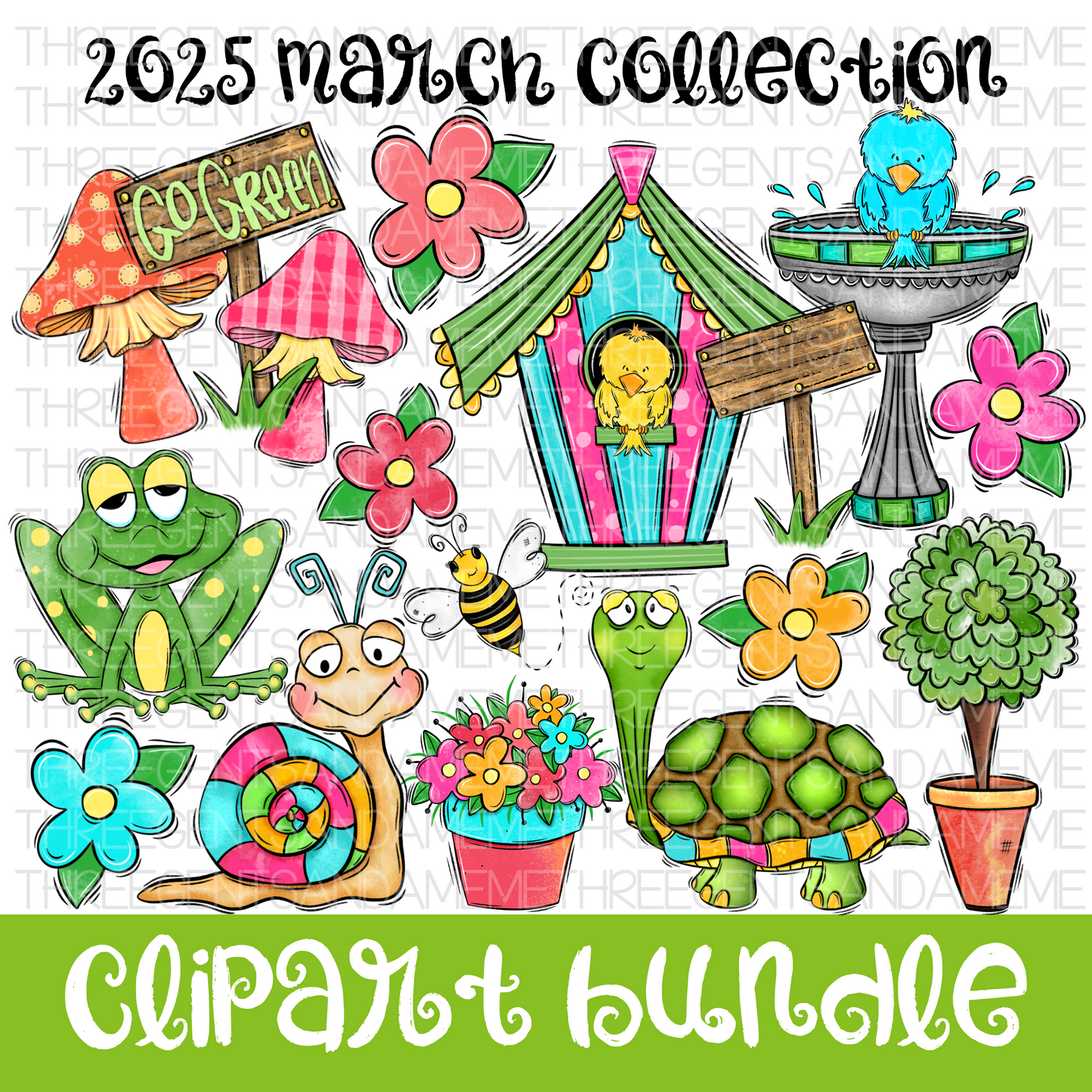 2025 MARCH CLIPART COLLECTION