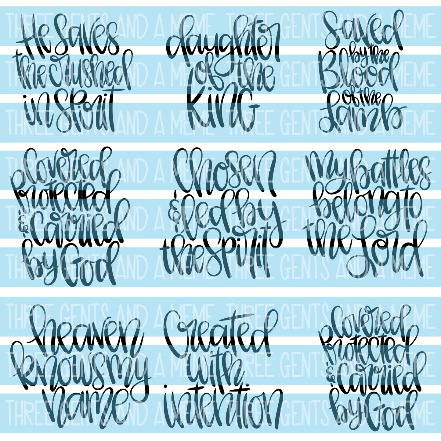 FAITH PACK PROCREATE STAMPS