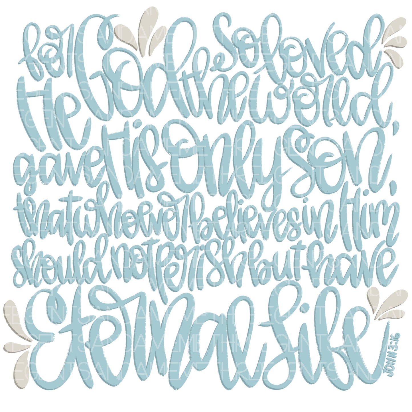 MY JESUS SAVES AND JOHN 3:16