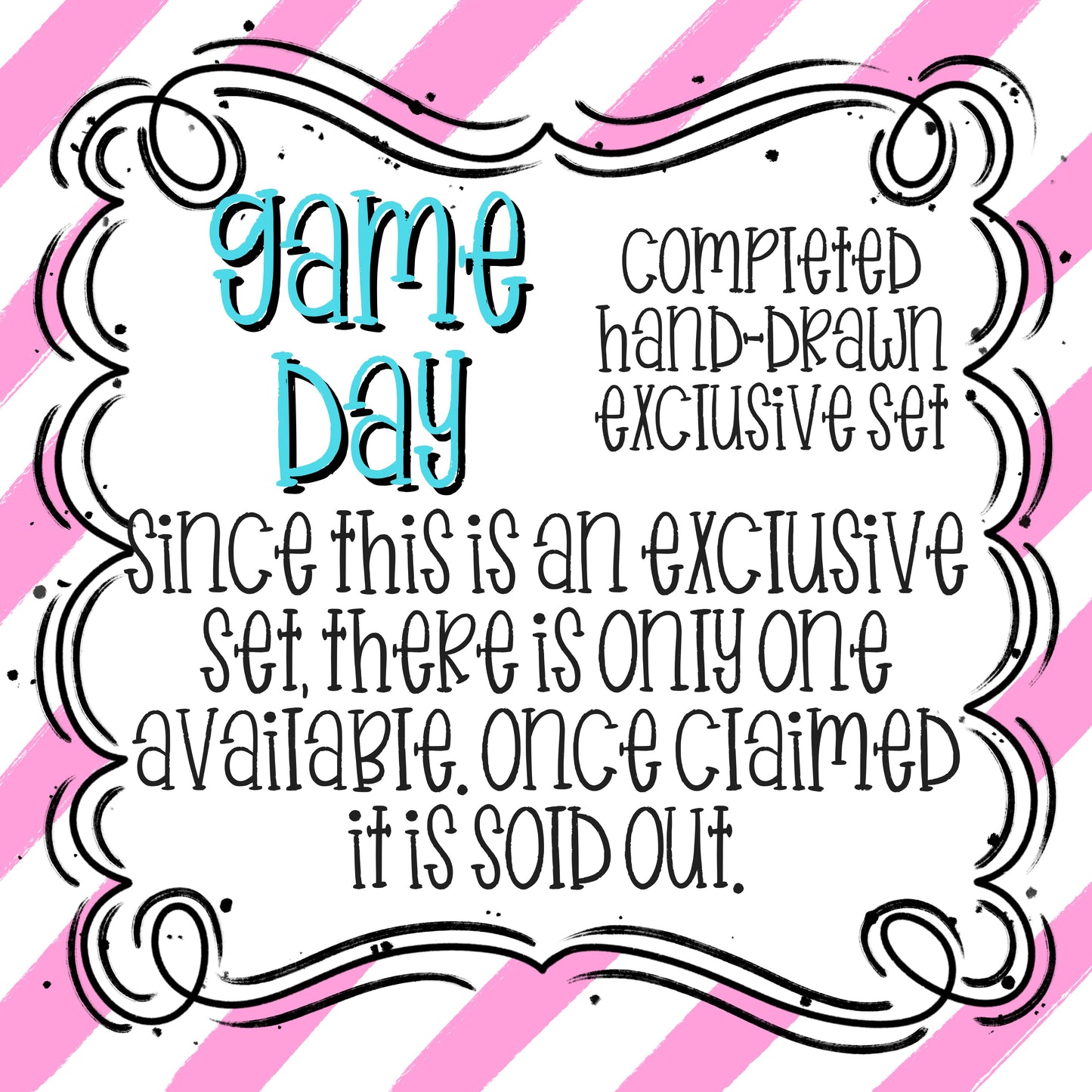 GAME DAY EXCLUSIVE ALPHA SET (OUTLINE AND FILL LAYERS)