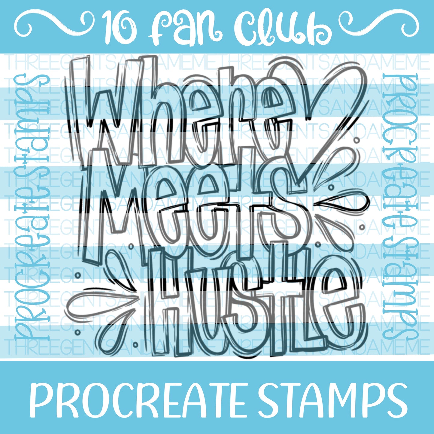 FAN CLUB PROCREATE STAMP SET