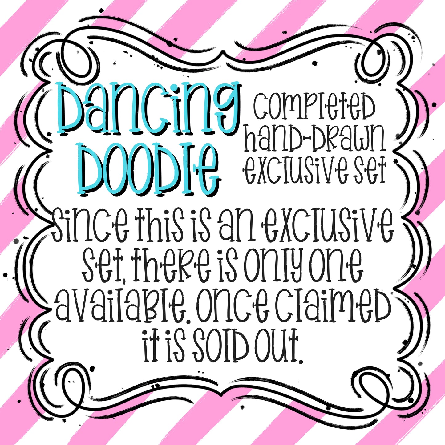 DANCING DOODLE EXCLUSIVE SET (OUTLINES AND FILLS)