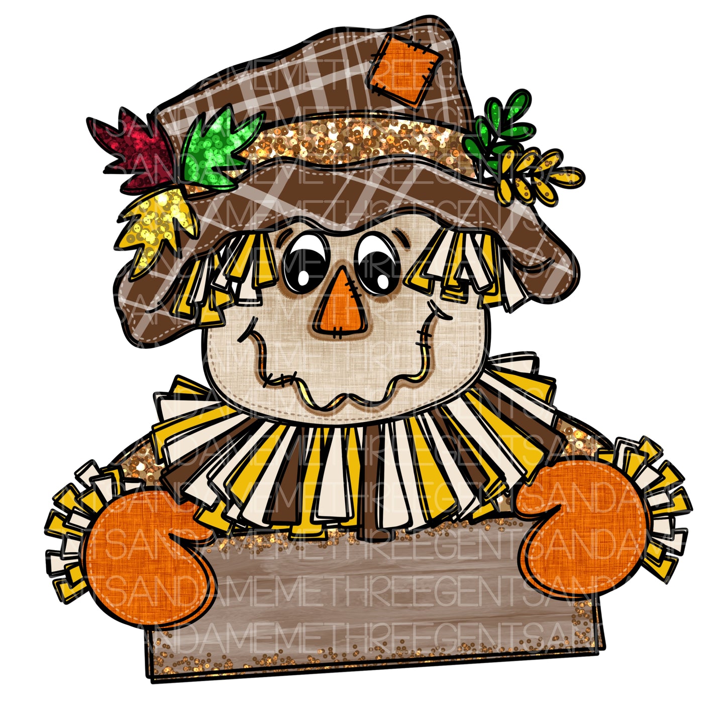 BOY SCARECROW PNG DESIGN