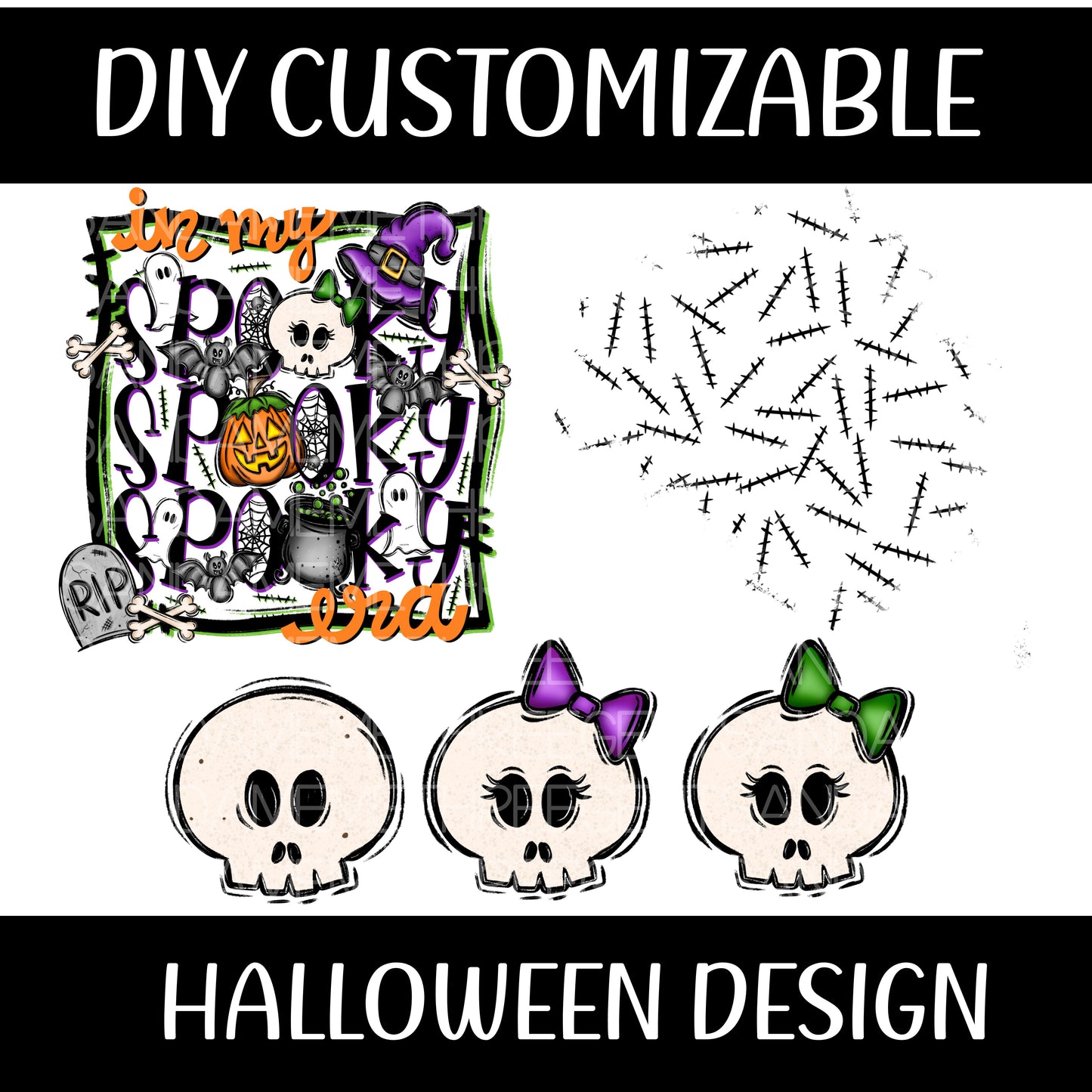 IN MY SPOOKY ERA DIY CUSTOMIZABLE PNG DESIGN