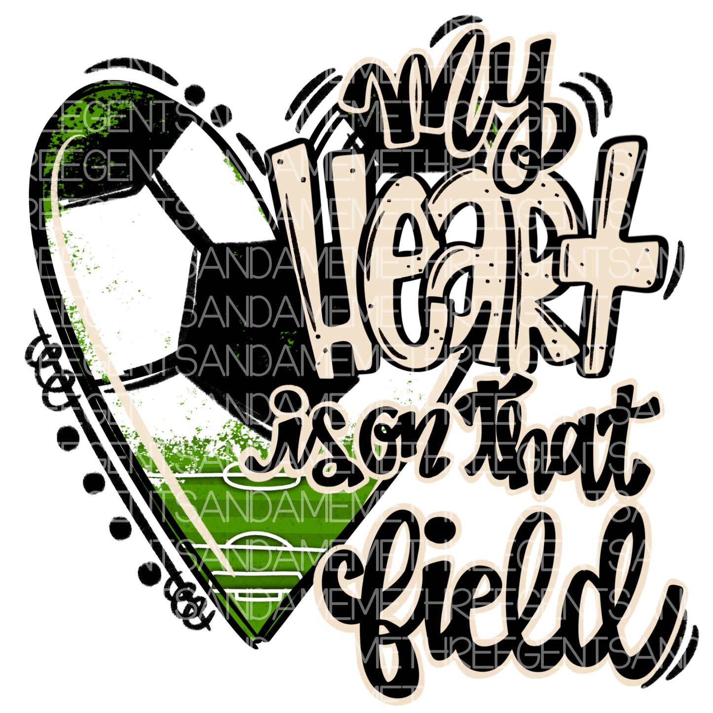 MY HEART IS ON THAT FIELD SOCCER PNG DESIGN