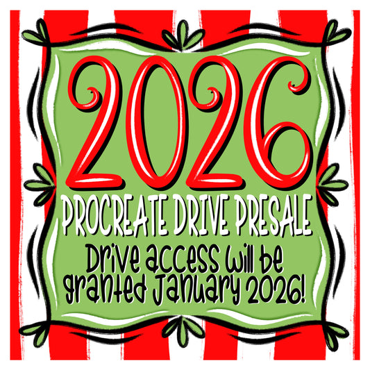 2026 PROCREATE DRIVE PRESALE!!!