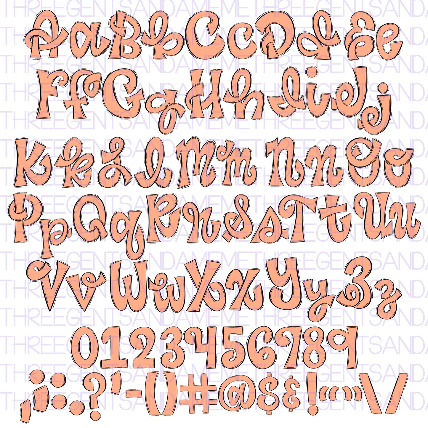 PRETZEL TWIST SEMI-EXCLUSIVE SET (OUTLINES AND FILLS)