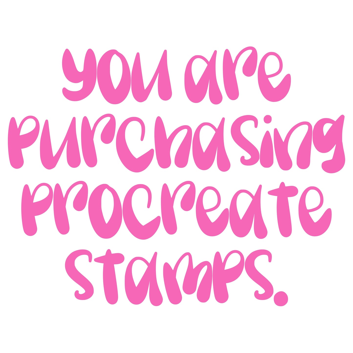 DOODLE DAY PROCREATE STAMP SET