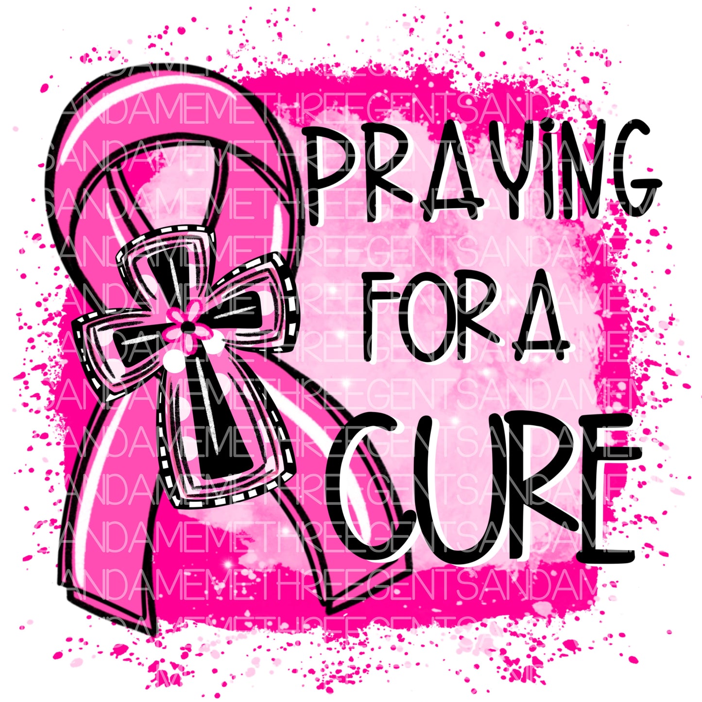 PRAYING FOR A CURE PNG DESIGN