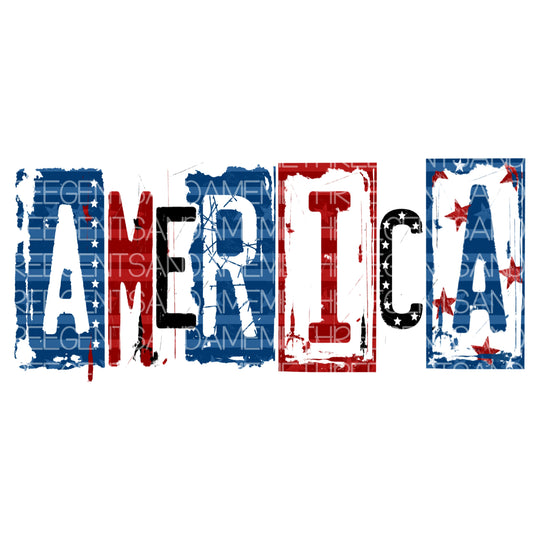 AMERICA RED WHITE BLUE and BLACK PNG DESIGNS