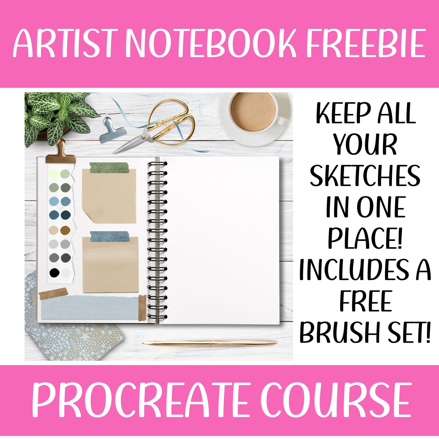 ARTIST NOTEBOOK FOR PROCREATE