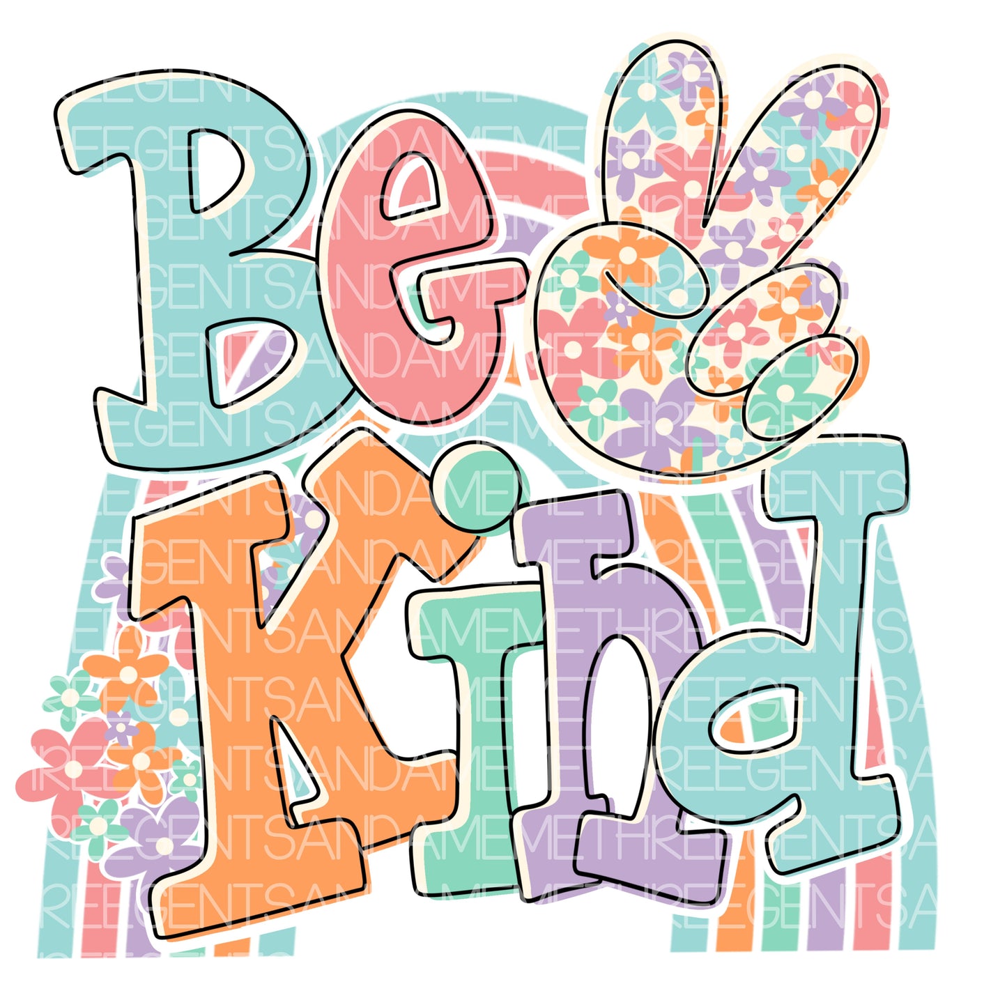 BE KIND PNG DESIGN