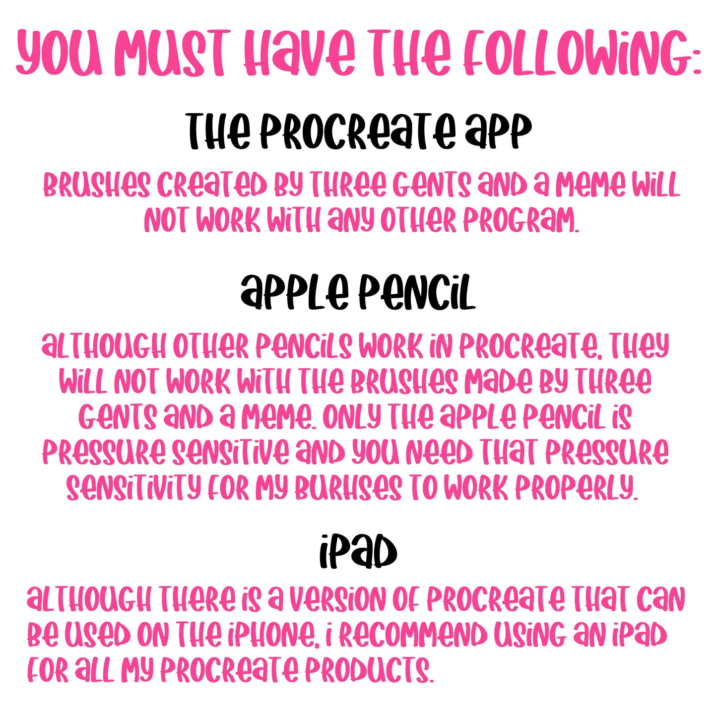 TIGHT STITCH PROCREATE BRUSH