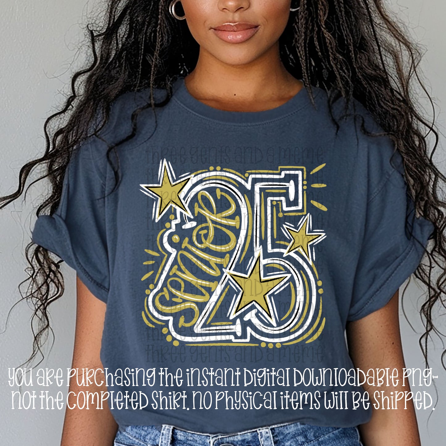 SENIOR 25 COMPLETED PNG DESIGN (WHITE OUTLINE)