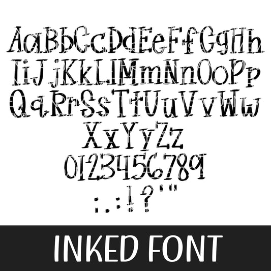 INKED FONT