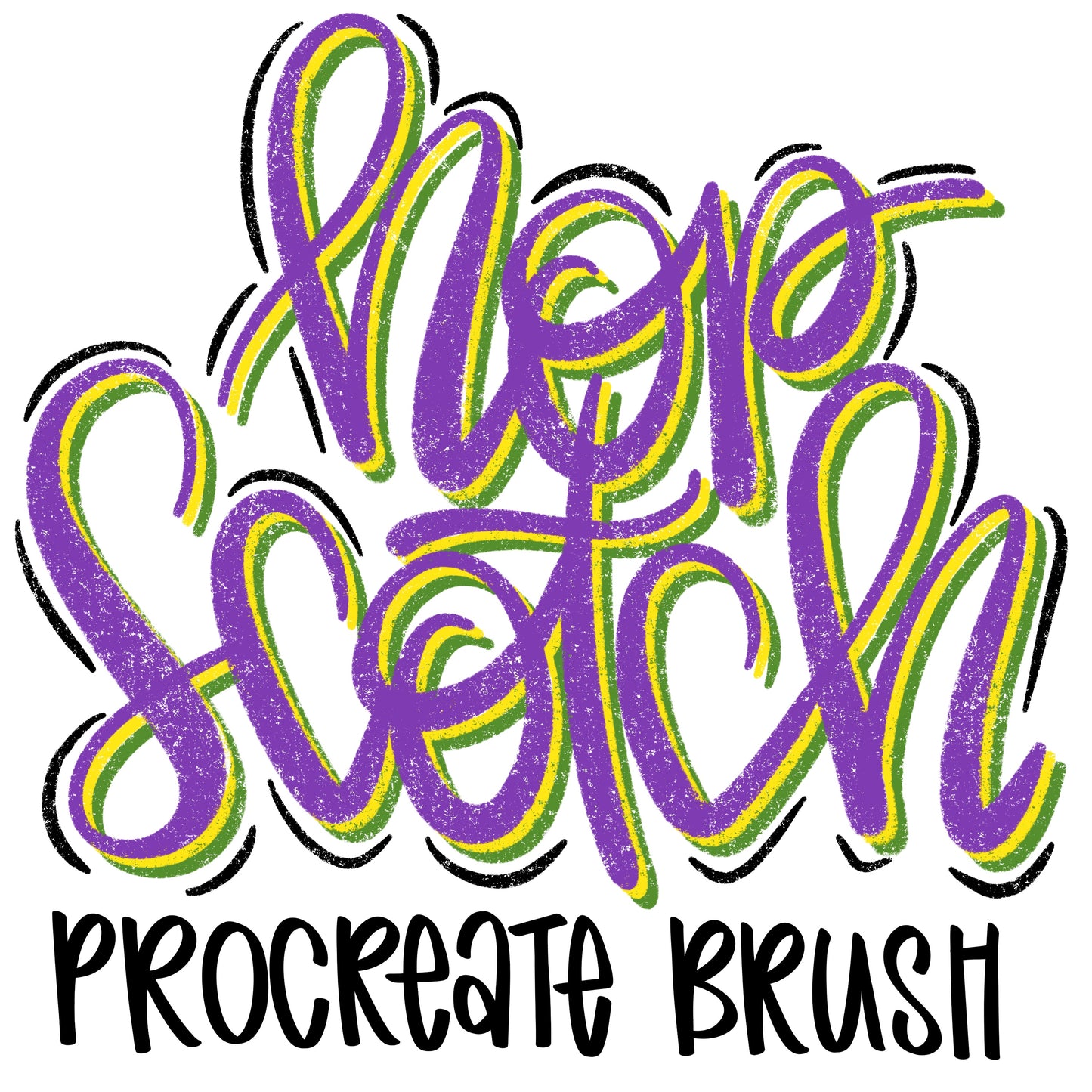 HOPSCOTCH SINGLE PROCREATE BRUSH